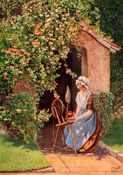 Illustration pour le poème Un Souhait de Rogers, du livre 