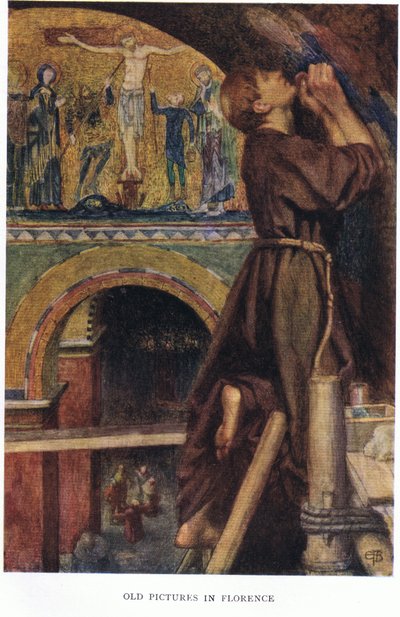 Vieilles images à Florence - Eleanor Fortescue Brickdale