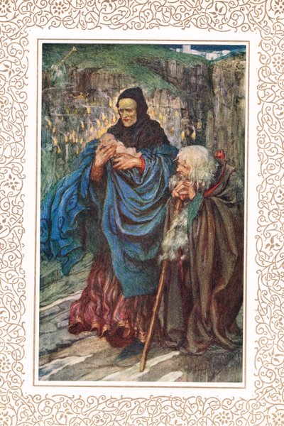 Le jeune Arthur est trouvé..., illustration de 