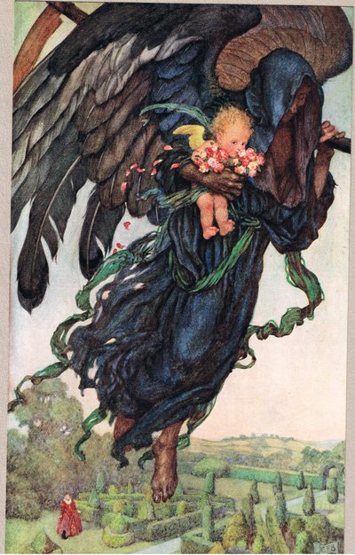 Aux jeunes filles pour profiter du temps, illustration de 