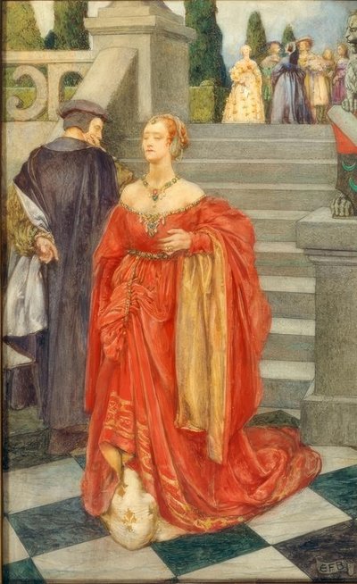 Mais quand le cœur souffre un coup, la douleur passera-t-elle si vite - Eleanor Fortescue Brickdale