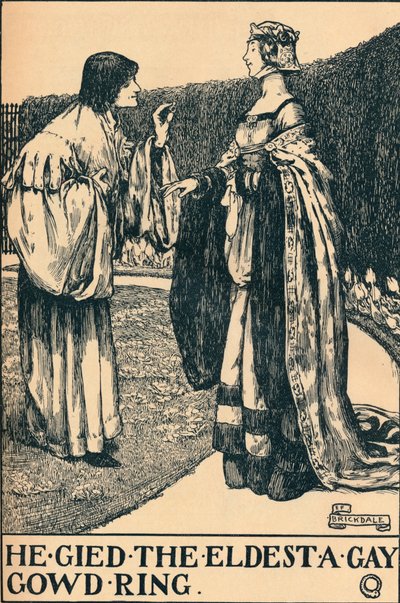 Illustration de The Twa Sisters o Binnorie - Eleanor Fortescue Brickdale