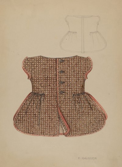 Tablier de fille - Eleanor Gausser
