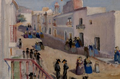 Scène de rue - Eleanor Harris