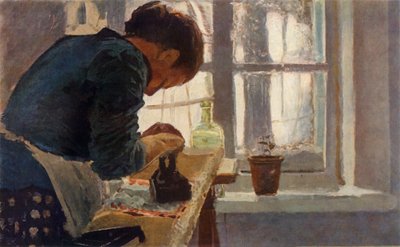 La blanchisseuse - Elena Dmitrievna Polenova