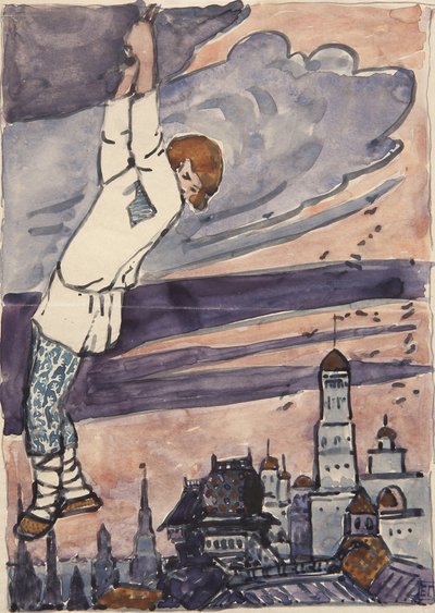 Illustration du Conte Synko-Philipko - Elena Dmitryevna Polenova