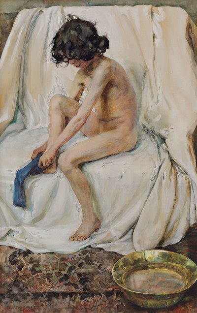 Après le bain - Elena Polenova