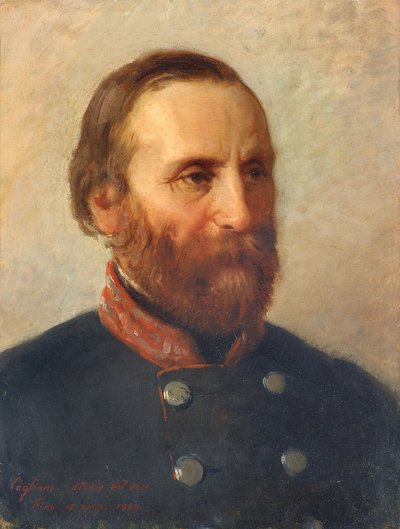 Portrait du véritable général Giuseppe Garibaldi - Eleuterio Pagliano