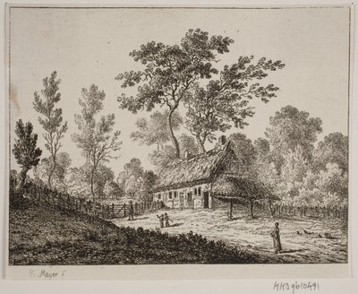 Une maison de paysan - Elias Meyer