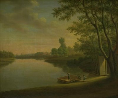 Vue sur Sortedamssøen vers Nørrebro - Elias Meyer