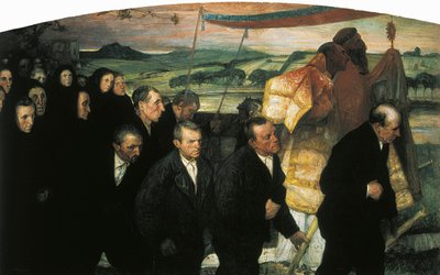 La procession du Corpus à Lezo - Elias Salaverria Inchaurrandieta