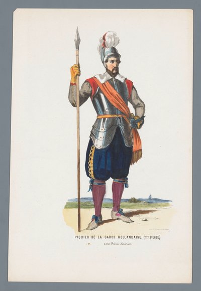 Piquier de la Garde Hollandaise (17e Siècle) sous Prince Maurice - Elias Spanier