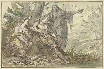 Hercule au carrefour - Elias van Nijmegen