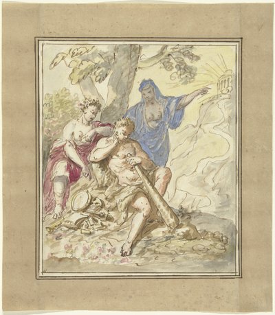Hercule au carrefour - Elias van Nijmegen
