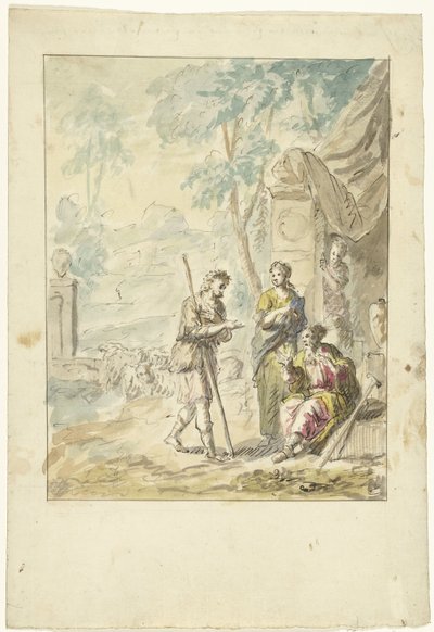 Jacob se plaint à Laban - Elias van Nijmegen