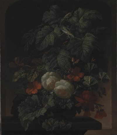 Un bol de fleurs - Elias van den Broeck