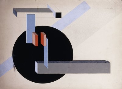 Proun N 89 - Eliezer Markowich Lissitzky