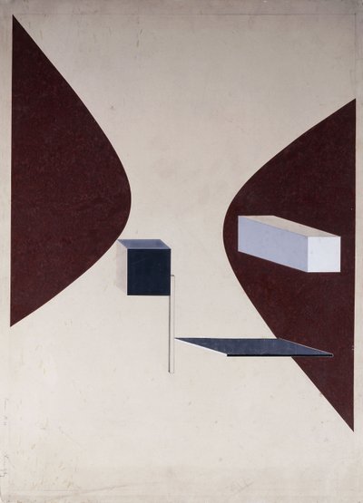 Proun N 90 - Eliezer Markowich Lissitzky