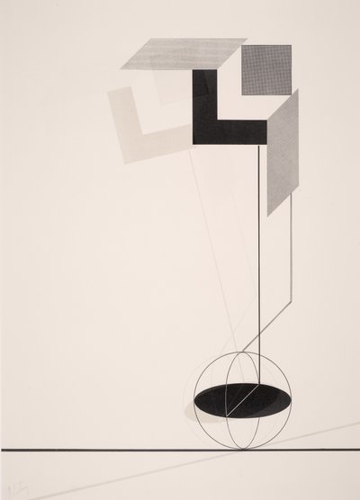 Sans titre, 1923 - Eliezer Markowich Lissitzky