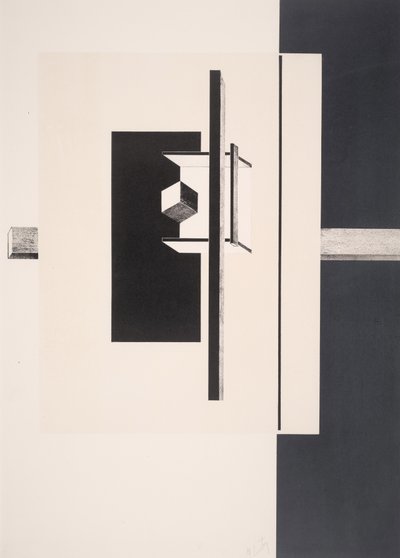Sans titre - Eliezer Markowich Lissitzky