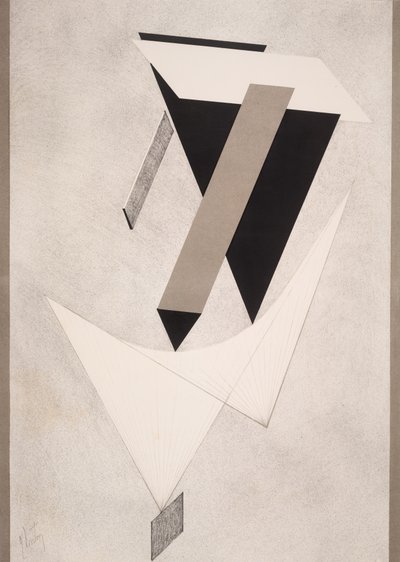 Sans titre - Eliezer Markowich Lissitzky