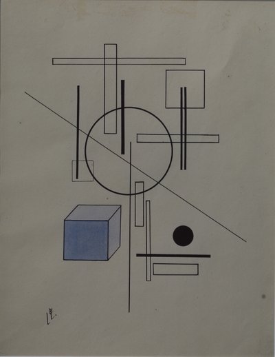 Composition - Eliezer Markowich Lissitzky