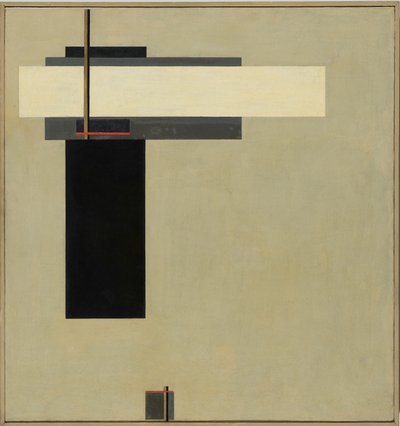 Composition Proun GBA 4, c.1923 - Eliezer Markowich Lissitzky