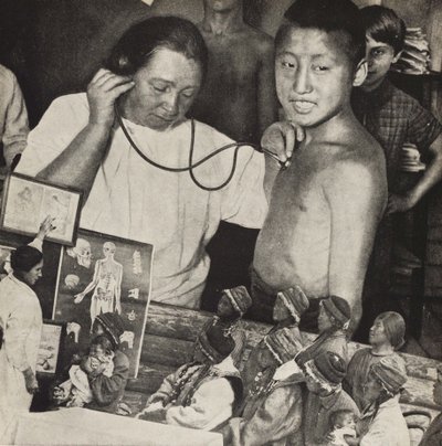 Médecine en URSS. Illustration de l