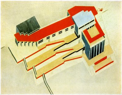 Club de yacht - Eliezer Markowich Lissitzky