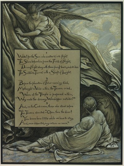 (Illustration pour le Rubáiyát d