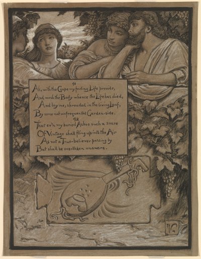 (Illustration pour le Rubáiyát d
