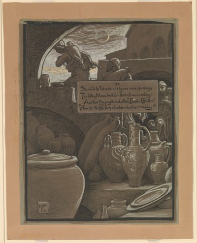(Illustration pour le Rubáiyát d