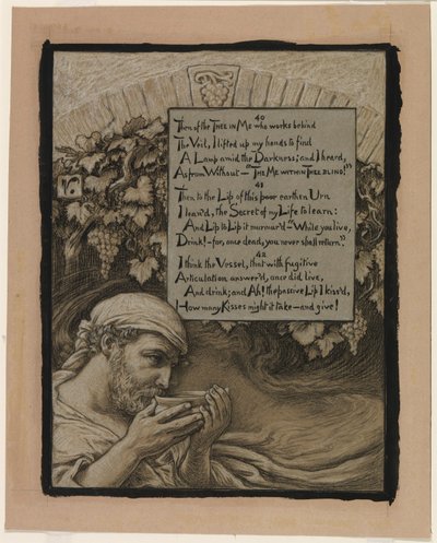 (Illustration pour le Rubáiyát d