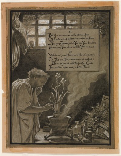 (Illustration pour le Rubáiyát d