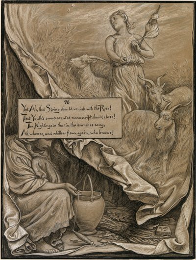 (Illustration pour le Rubáiyát d