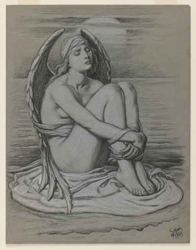 Ange lié, 1891 - Elihu Vedder