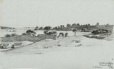 De 30 dessins du voyage sur le Nil : Medine & Haboo - Elihu Vedder