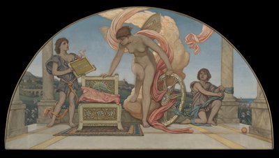 Déesse de la fortune reste avec nous - Elihu Vedder