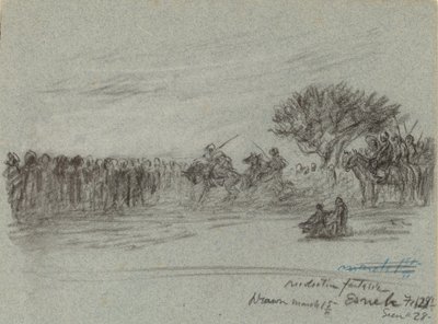 Voyage sur le Nil, Esneh, Égypte, 1890 - Elihu Vedder