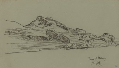 Voyage sur le Nil, Tmui de Ptolémée - Elihu Vedder