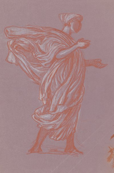 Figure Debout, vers 1872-77 - Elihu Vedder