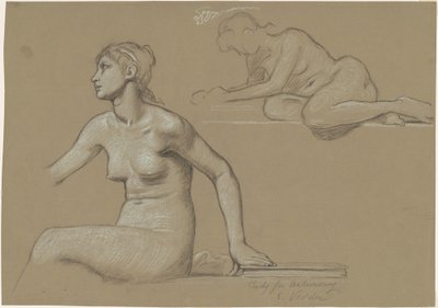 Étude pour "Astronomie" - Elihu Vedder