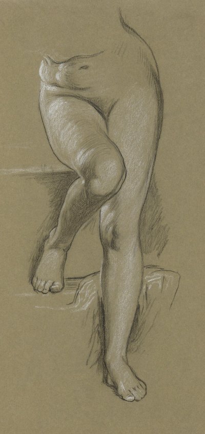 Étude pour figure de Fortune. Cheminée - Elihu Vedder