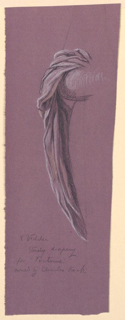 Étude pour "Fortune" - Elihu Vedder