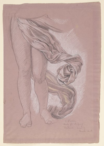 Étude pour "Fortune" - Elihu Vedder