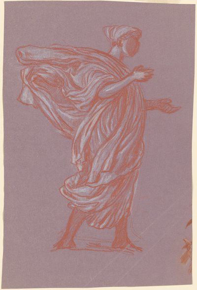 Étude pour "Filles grecques se baignant" - Elihu Vedder