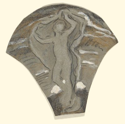 Étude pour Luna - Elihu Vedder