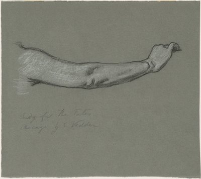 Étude pour "Les Parques rassemblant les étoiles" - Elihu Vedder
