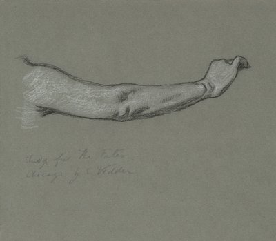 Étude pour Les Parques rassemblant les étoiles, 1884-1887 - Elihu Vedder