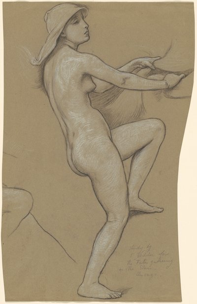 Étude pour Les Parques rassemblant les étoiles, vers 1884-1887 - Elihu Vedder